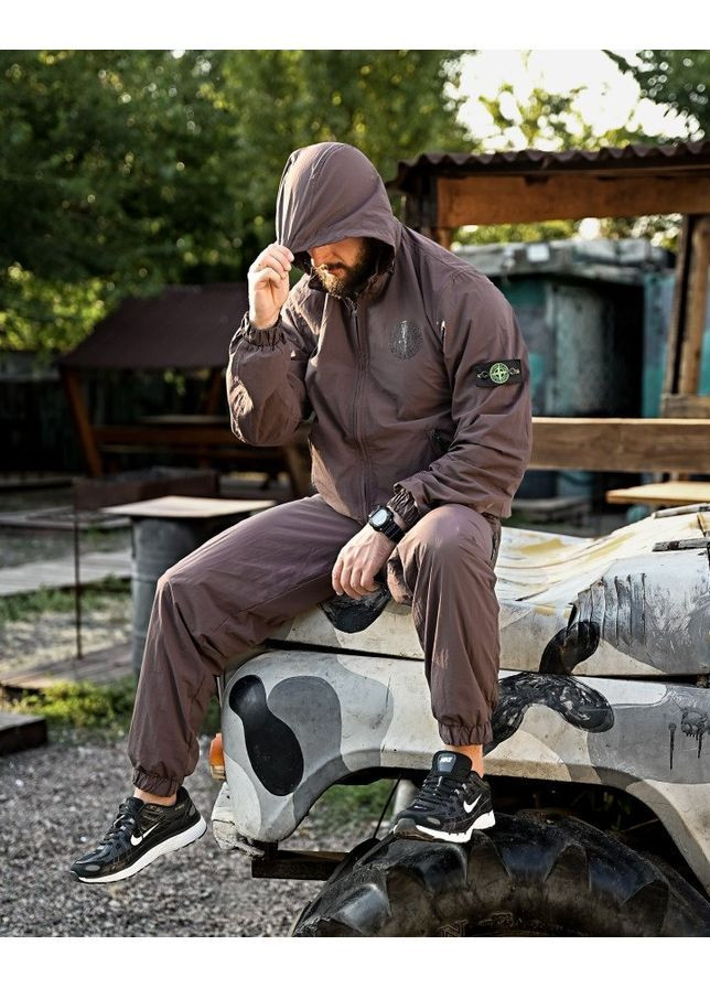 Спортивний костюм brown Stone Island (364858915)
