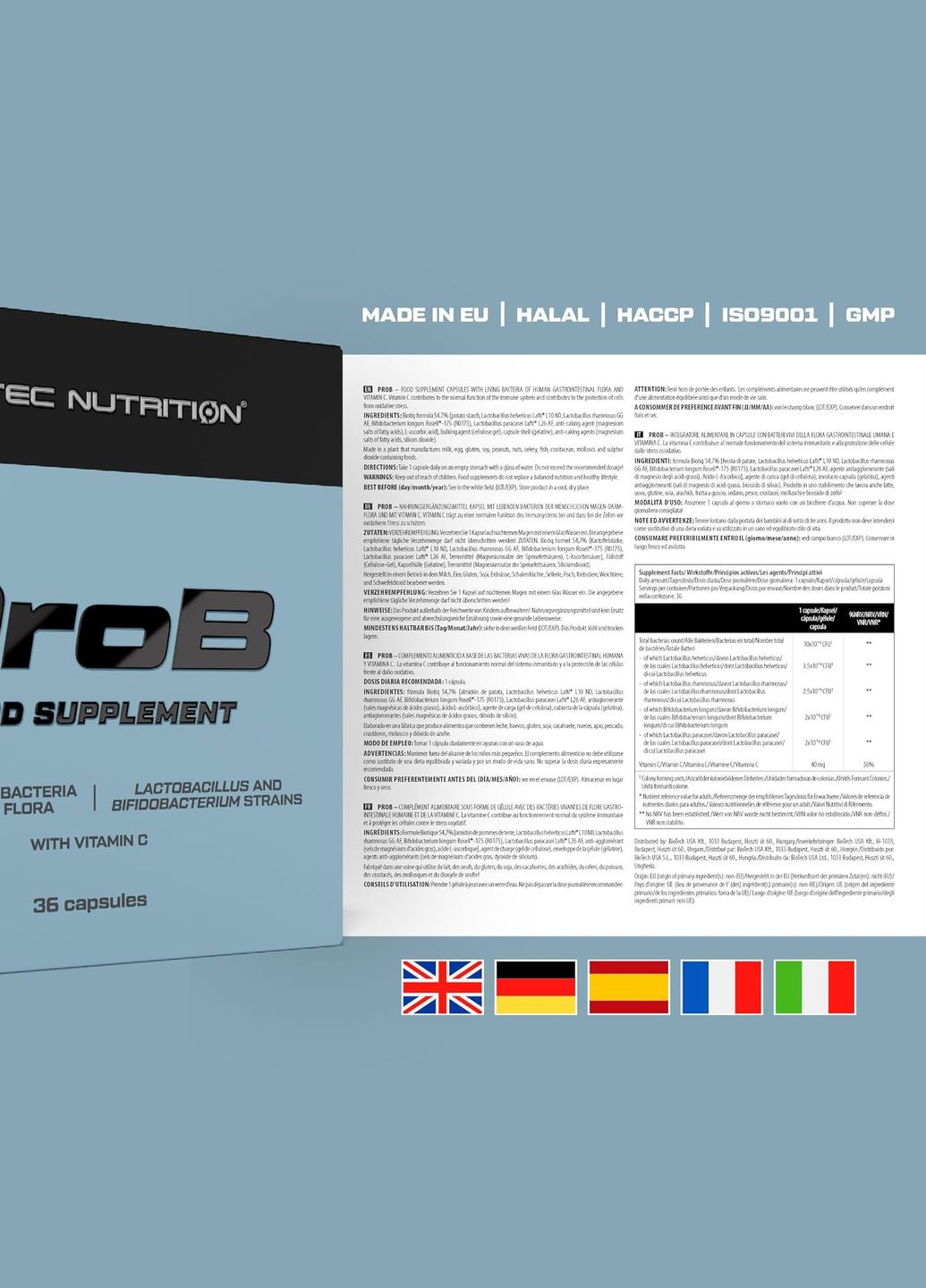 Пробіотики ProB 36caps Scitec Nutrition (317286978)