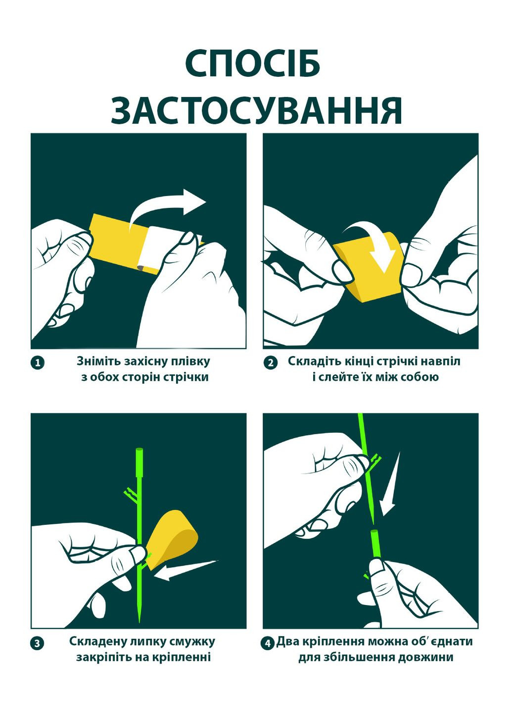 Клейові пастки від комах – універсальні, 10 шт в упаковці No Brand (329434254)