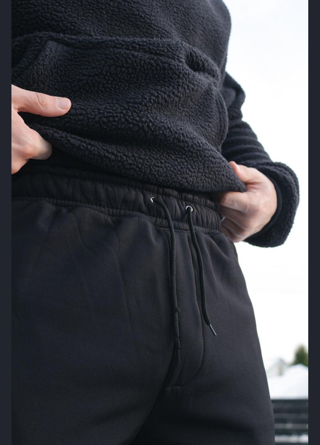 Штани теплі "Flash" чорні Intruder (359378540)