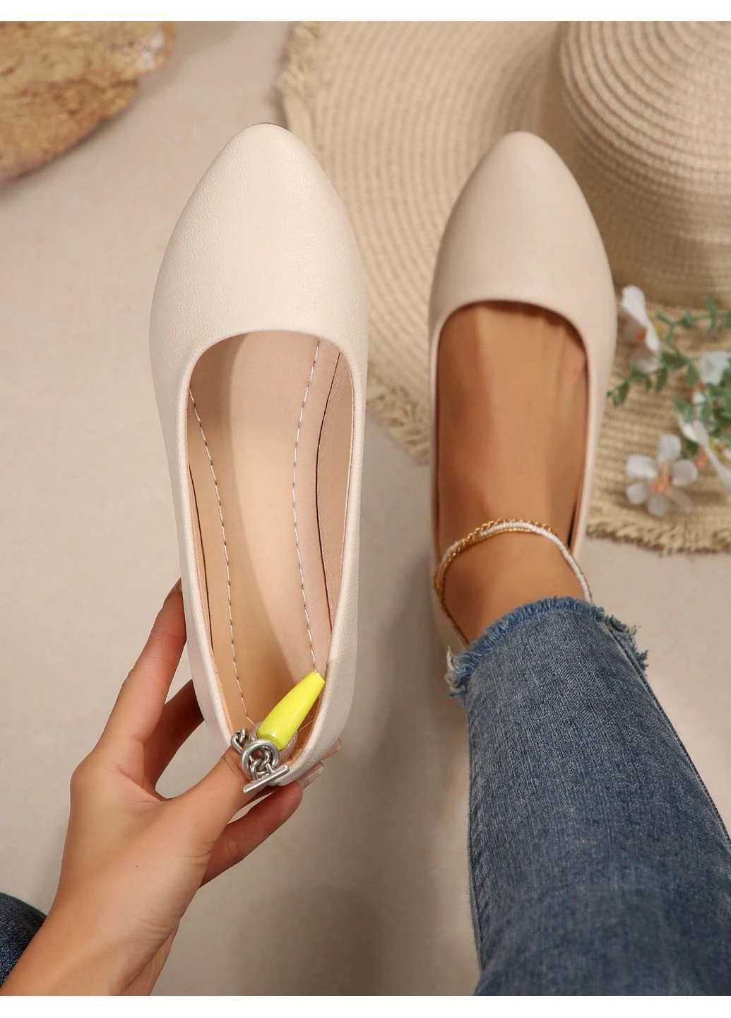 SHEIN Туфлі бежевий з, китай — демісезон (382564503)