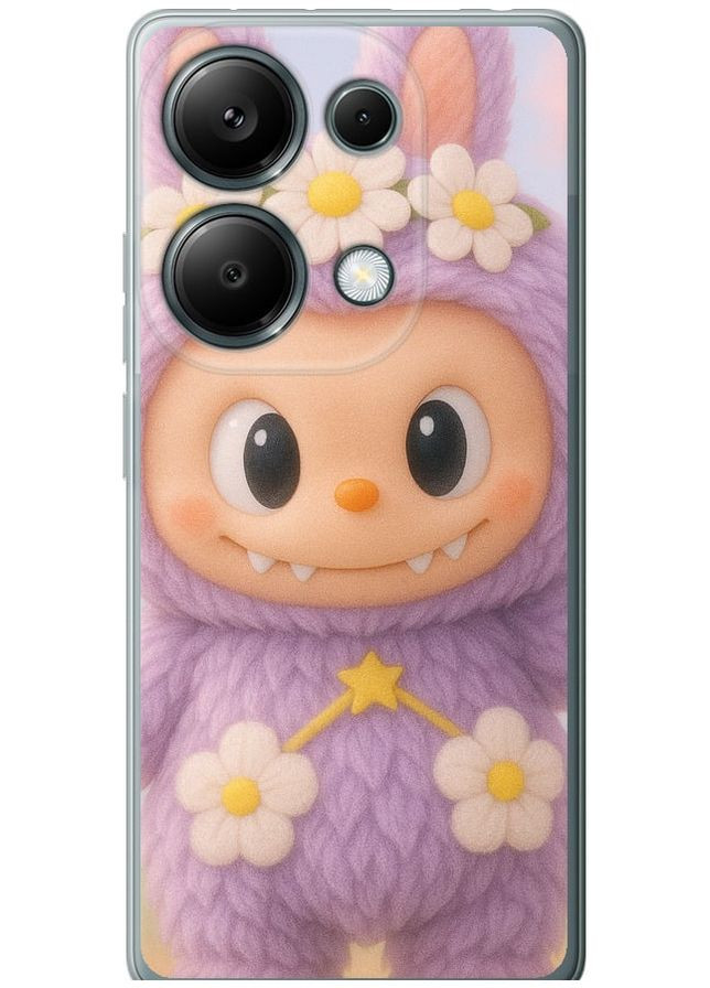 Силиконовый чехол 'Лабубу 1' для Endorphone Xiaomi Redmi Note 13 Pro 4G (346239401)