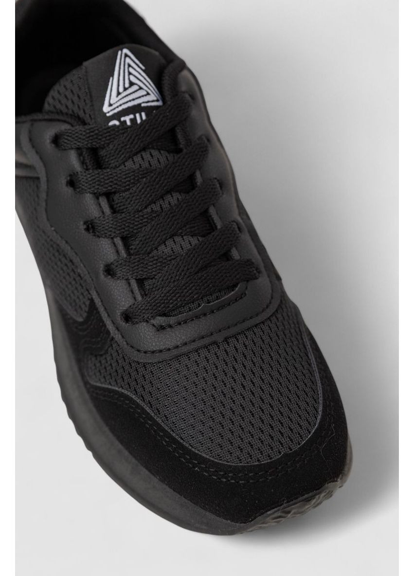 Кроссовки женские,, 248RG20 Stilli чёрные (361384442)