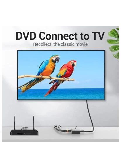 Конвертер RCA в HDMI черный (AEFB0) Vention (395304117)