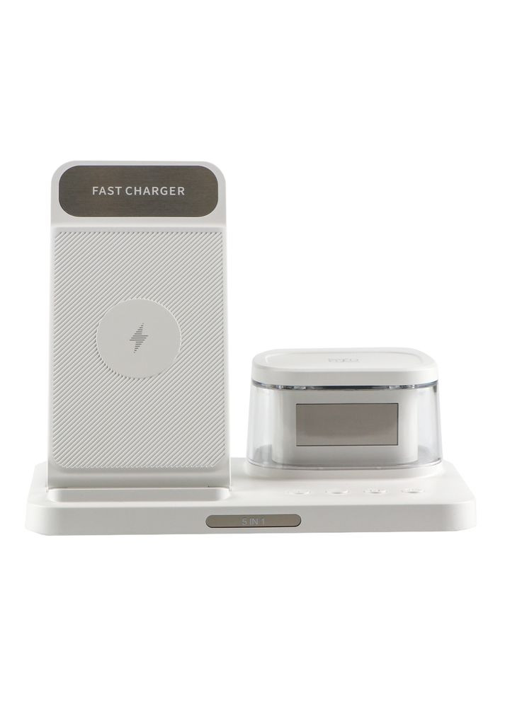 Беспроводное Зарядное Устройство H33 5in1 15W IP version Цвет Белый No Brand (337994343)
