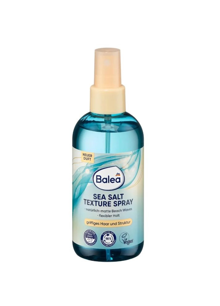 Текстуруючий спрей Sea Salt Texture Spray для об'єму волосся з морською сіллю 200 мл Balea (368293717)