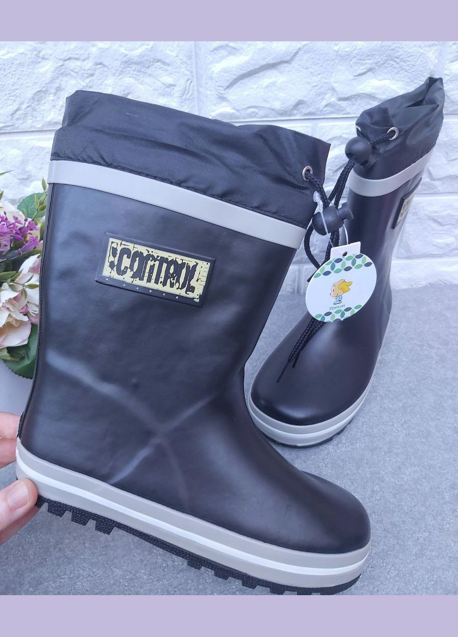 Черные резиновые сапоги для мальчика Tom.M