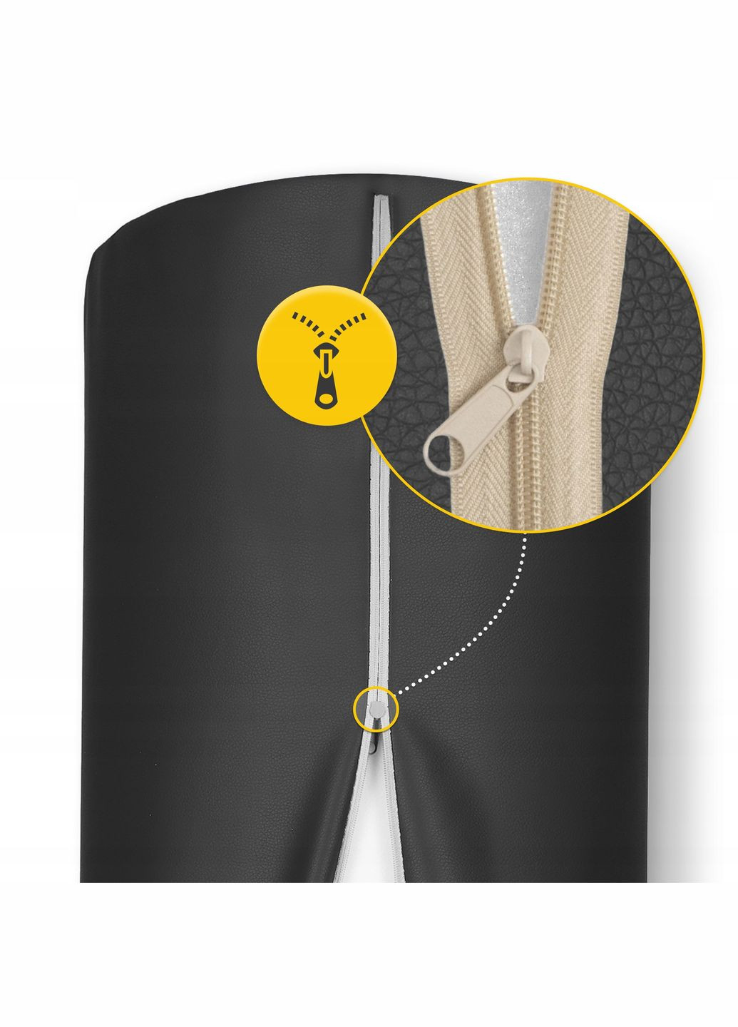 Валик для реабилитации и массажа 100 x 30 см Black () 4FIZJO P-5905973402965 (341528770)