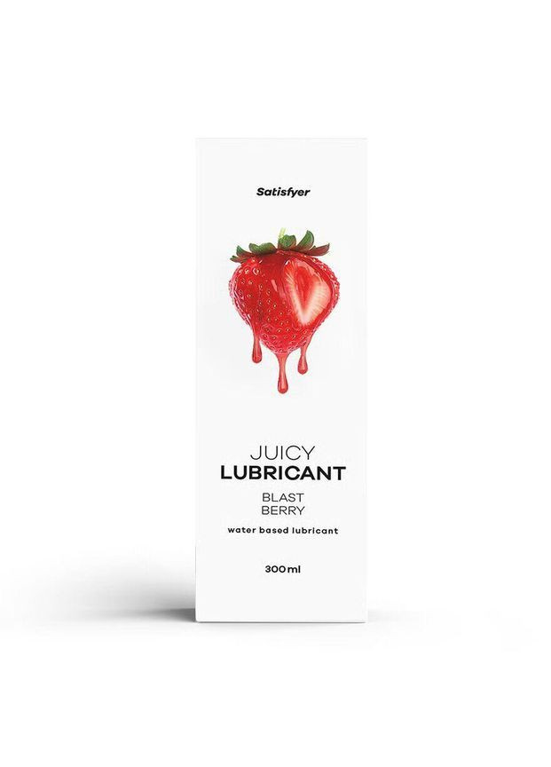 Лубрикант на водной основе Juicy Lubricant Blast Berry water based 300 мл Satisfyer (370202976)