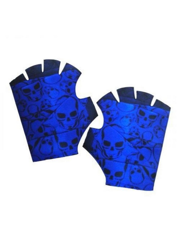 Игровые перчатки "Cobalt Sculls Кобальтовые черепа" Сувенир-Декор GLO-CS Сувенір-Декор (357806786)