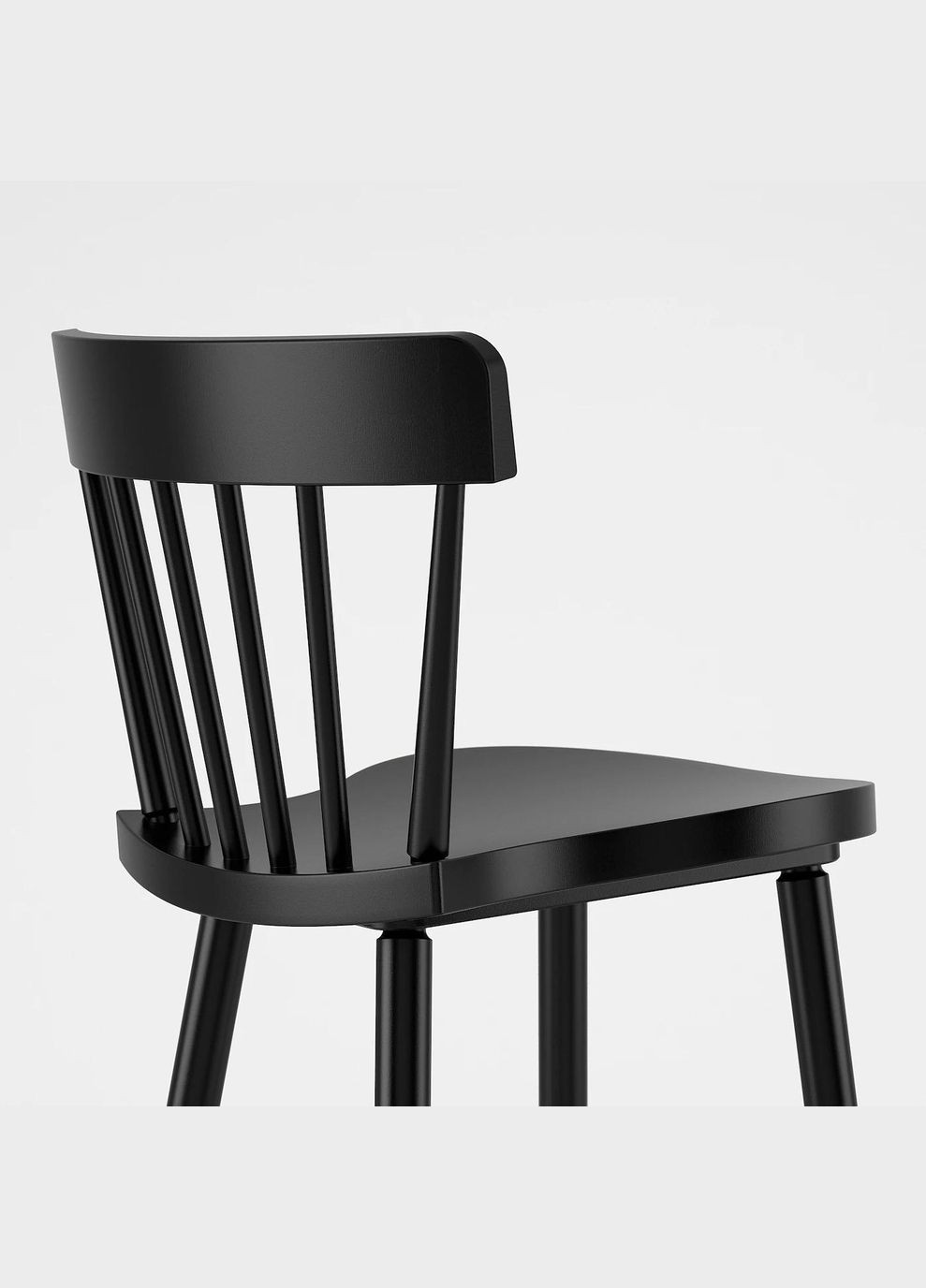 Барний стілець зі спинкою ІКЕА NORRARYD 74 см (00397736) IKEA (278408819)