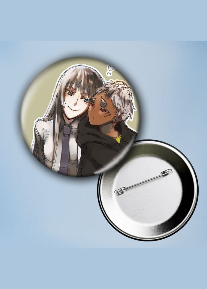 Значок на булавке Аниме Коллекция Дзюндзи Ито #1 металлический 56 мм No Brand (304508827)