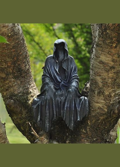 Настольная сидящая статуетка в готическом стиле из смолы Жнец Властелин Тайн No Brand (292260703)