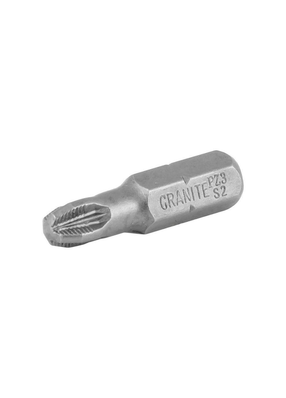 Насадки отвёрточные GM РZ3х25 мм S2 10 шт (10-93-251) Granite (341316212)