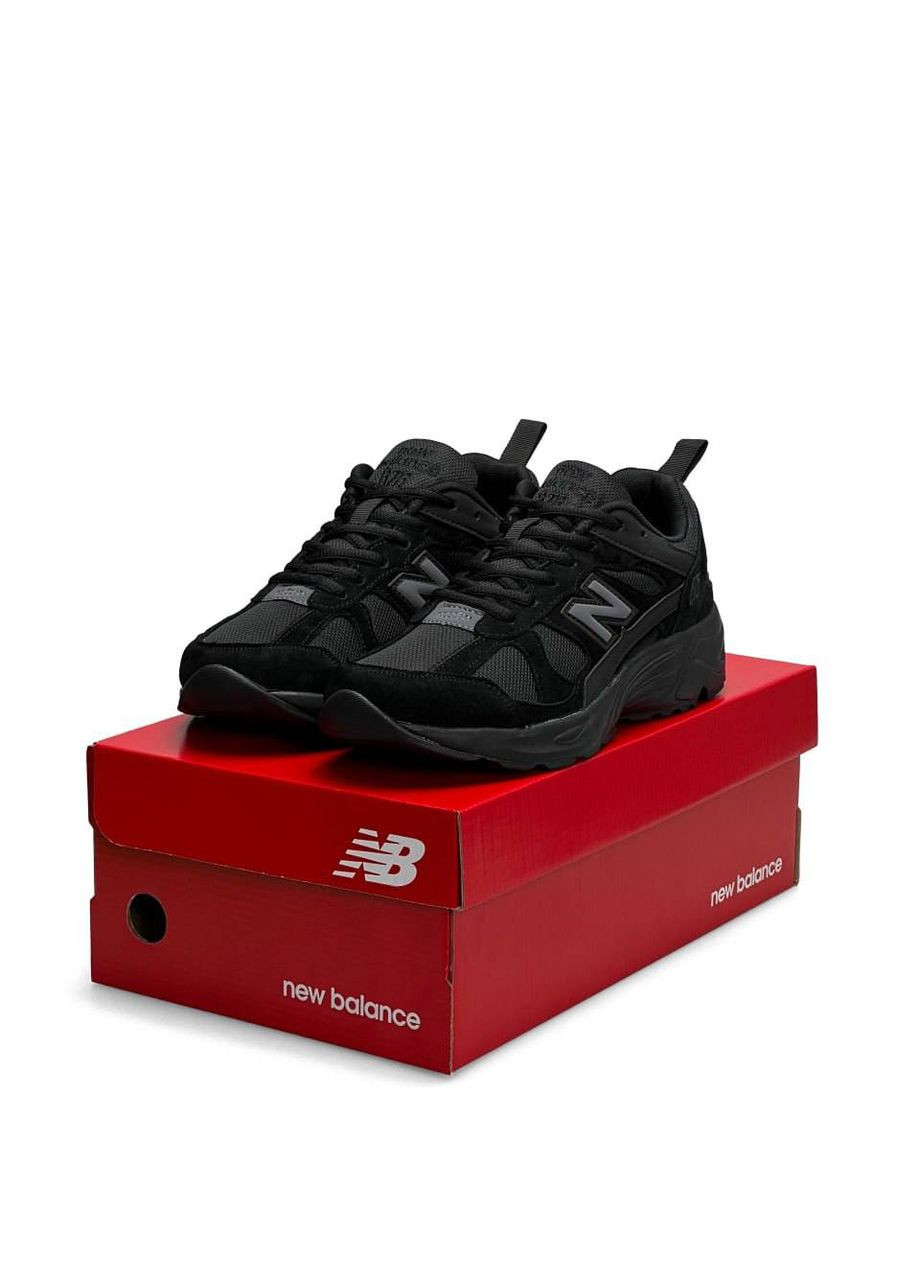 Черные демисезонные кроссовки мужские, вьетнам New Balance 878 Black