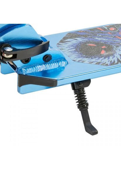 Дитячий Двоколісний Самокат від 6 - 9 років 5 MID з Ручним Гальмом та Амортизатором Blue Oxelo (335052421)