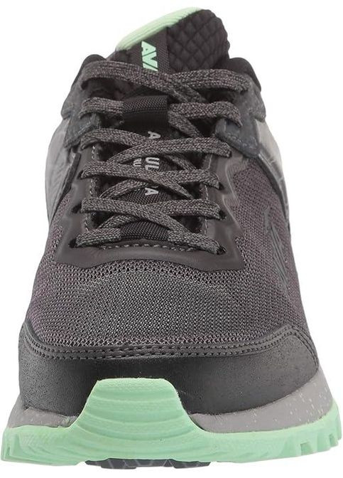 Женские кроссовки для бега avi-ultra - легкие, дышащие, сетчатые - черные с зеленым, размер 42 Avia slim fit комбинированные лето (371274071)