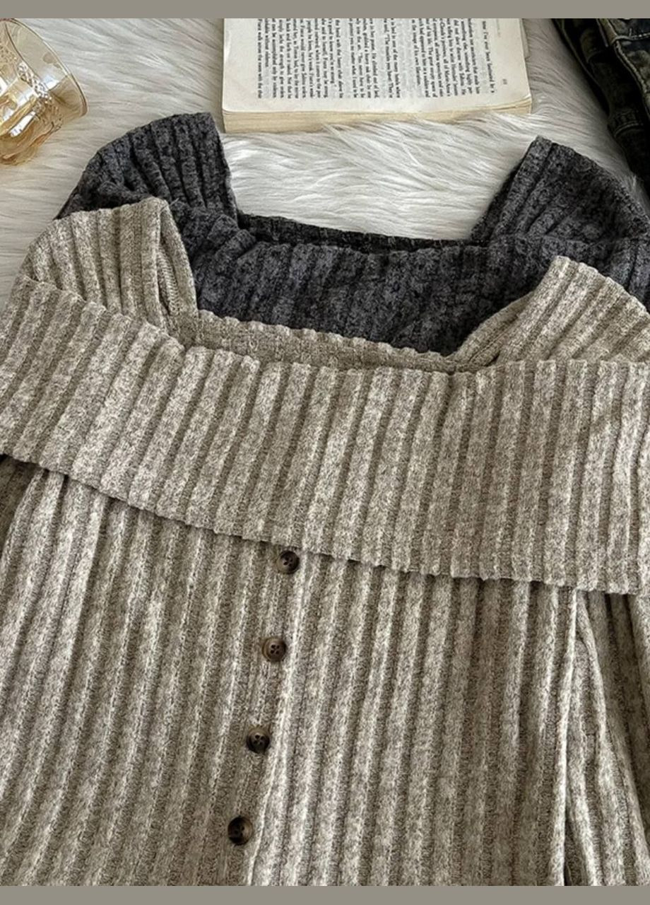 Пуловер с открытыми плечами Fashion (337363708)