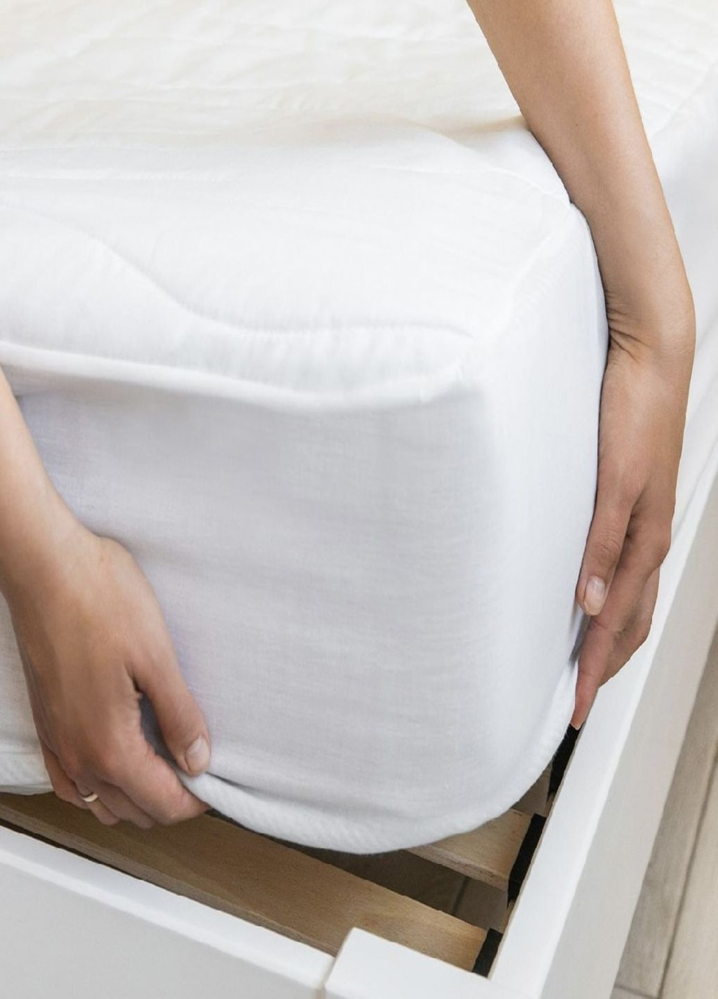 90х200 см з тканини мікрофібра. Чохол для матраців висотою до 30 см. ТЕП Наматрацник-чохол (324273495)