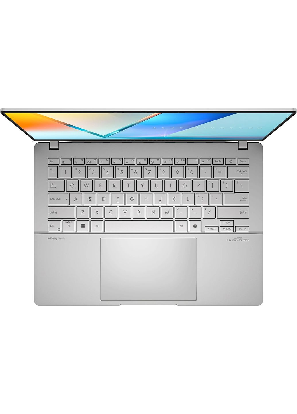 Ноутбук Vivobook S 14 OLED M5406KA-QD080 Cool Silver (90NB15W1-M006C0) Asus (360410443)
