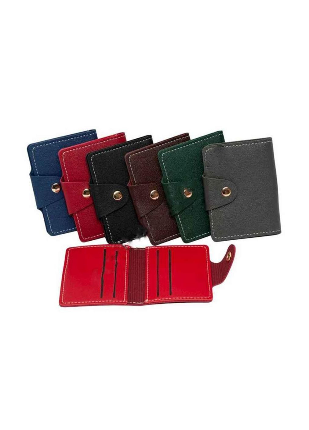 Обложка для паспорта М0266 на кнопке, кожзам, 7.5*10см, 21гр ТМ Silver Style (303677336)