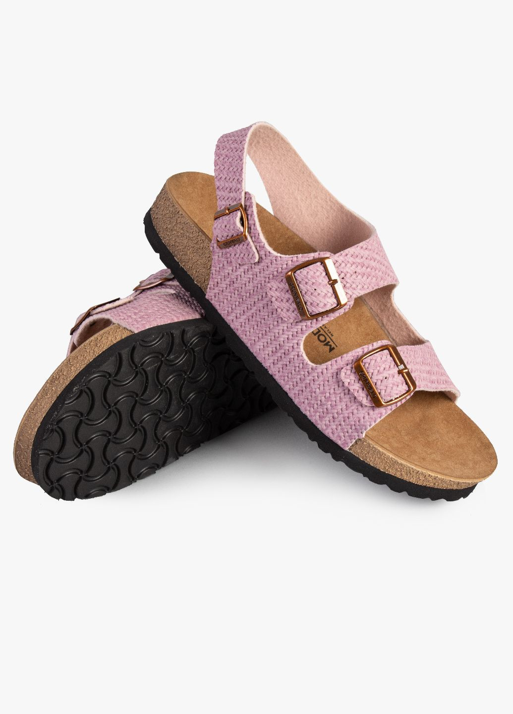 Повседневные сандалии женские бренда 8301754_(2) Grunwald на кнопках