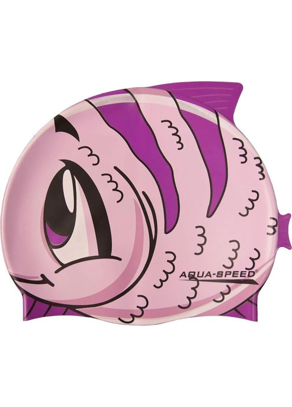 Шапка для плавання ZOO FISH 5528 рожевий Діт Aqua Speed (282316172)