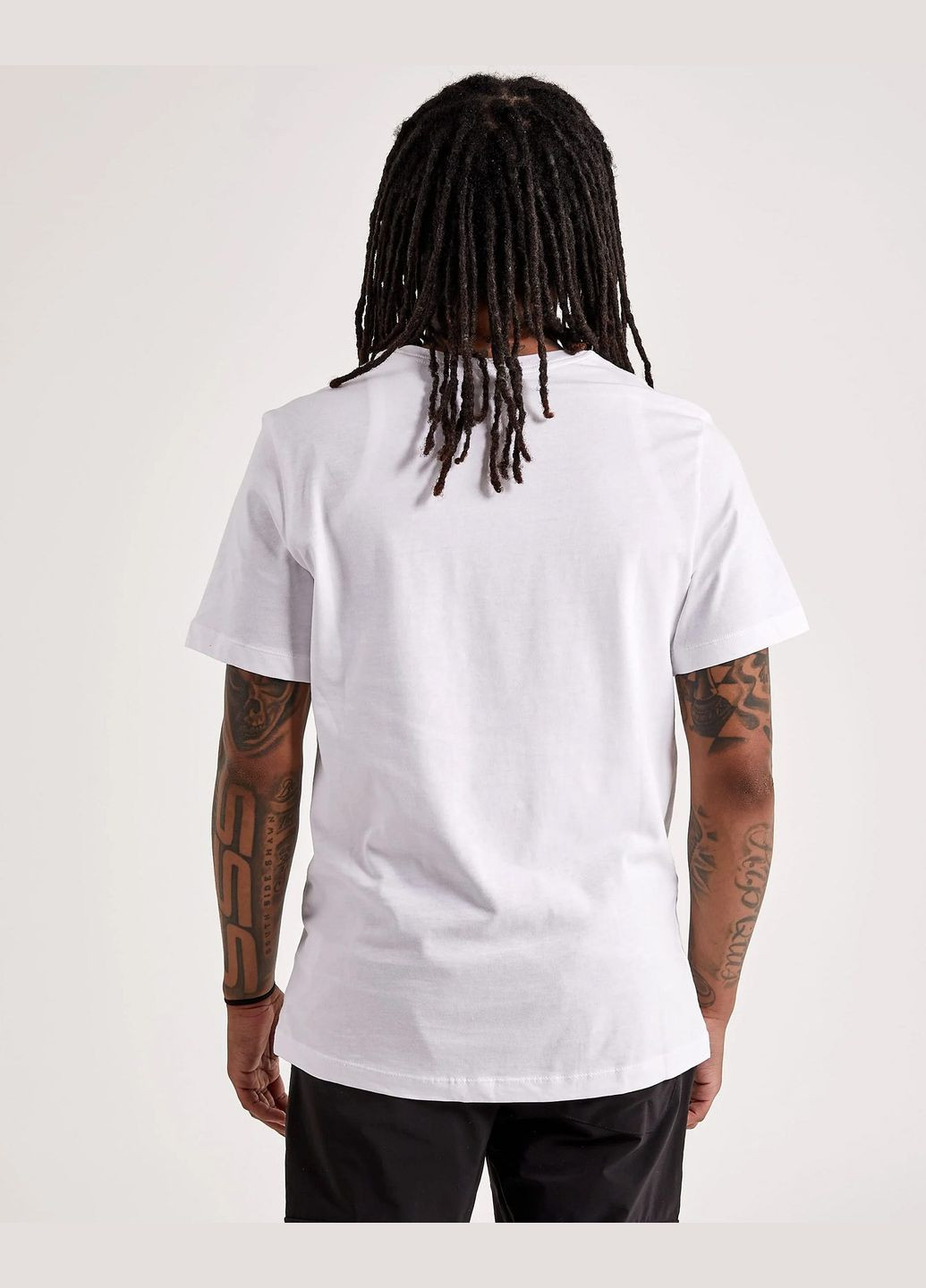 Біла футболка чоловіча jumpman emb ss crew dc7485-100 біла Jordan