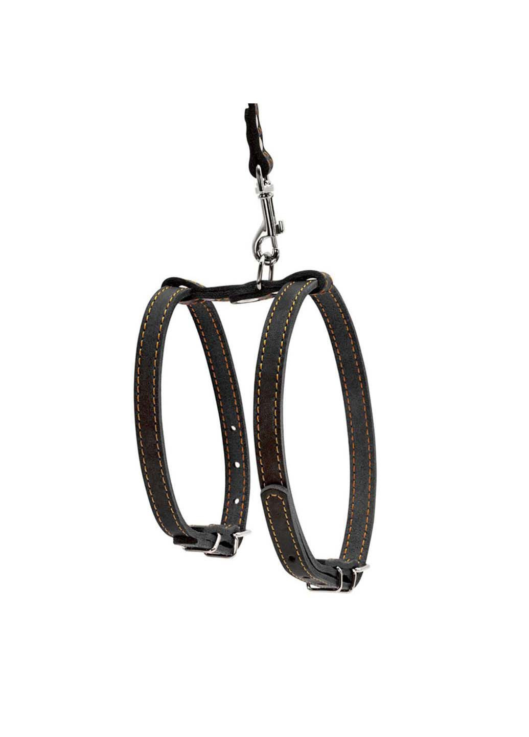 Шлея с поводком для мелких собак 14мм А:27-35смВ:35-45см-122см Collar (292174934)