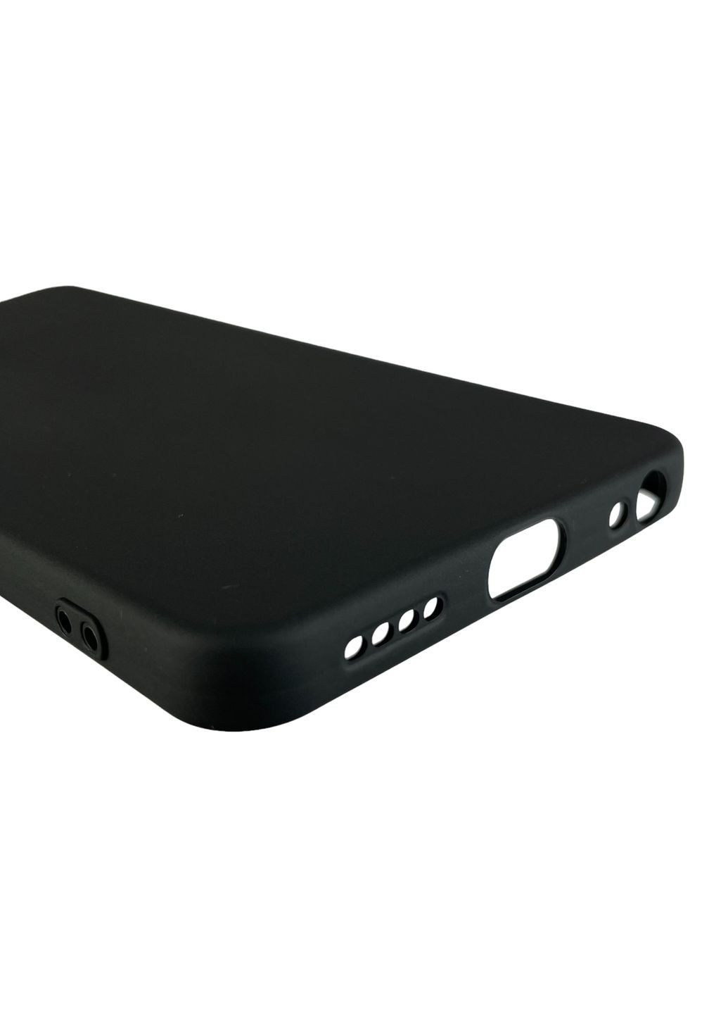 Чехол для C67 однотонный с защитой камеры на реалми с67 чёрный Realme (366021902)