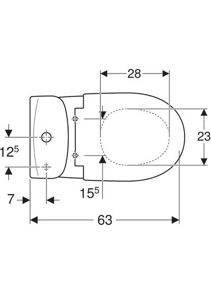 Бачок керамический для унитаза Freja Premium нижний подвод L7400000U KOLO (369944566)