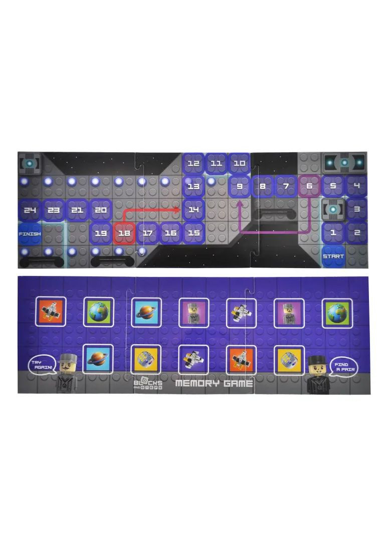 Конструктор блочный Звёздный Корпус 3в1 пластик от 3 лет в ассортименте QB300-105 qbee Кон7635 (370653757)