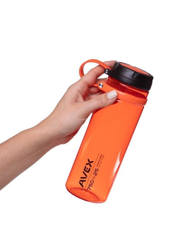 Пляшка для води FI-4762 750мл Помаранчевий Avex (331890567)