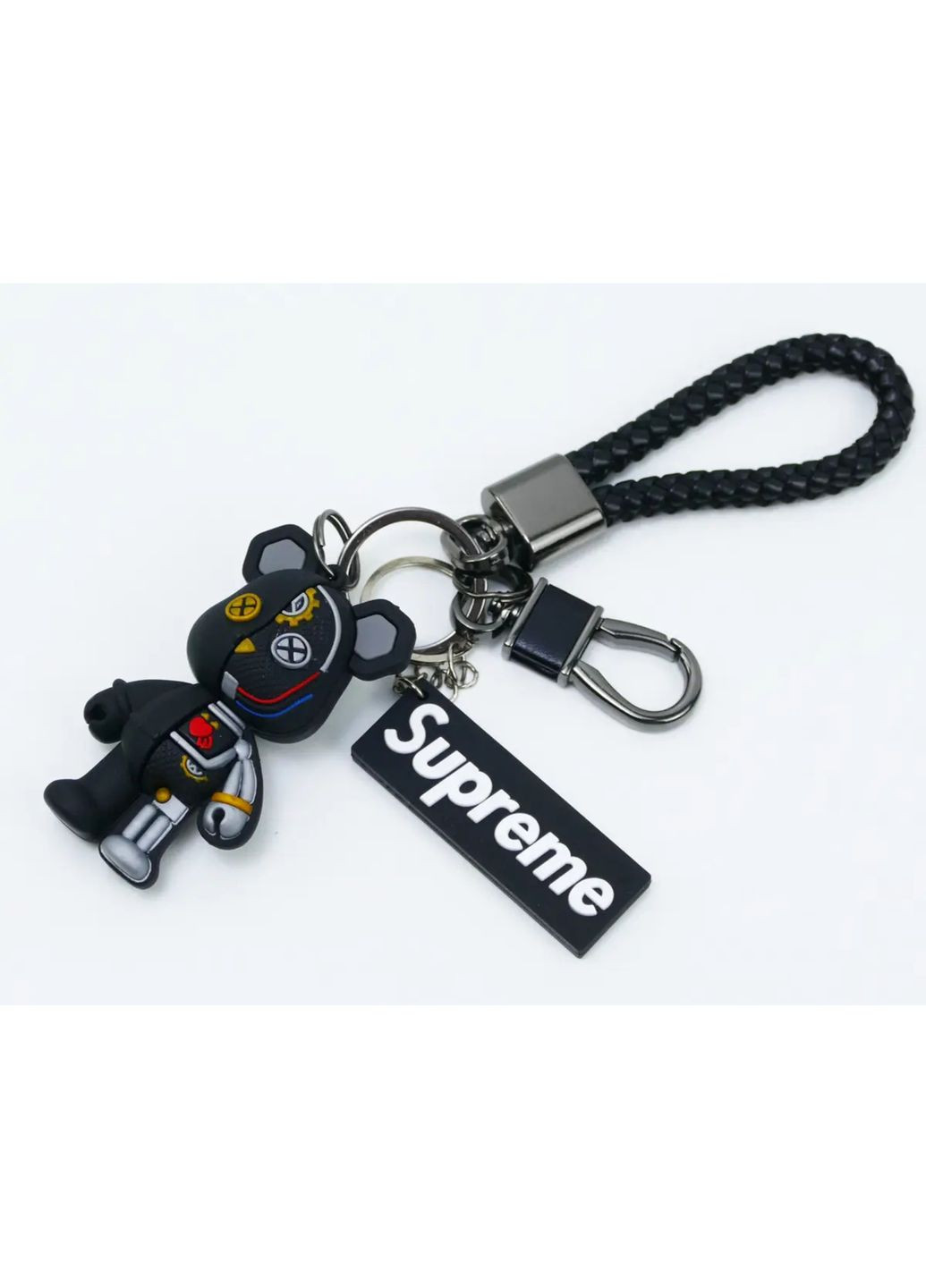 Брелок Мишка Bearbrick Киборг Supreme (342113135)