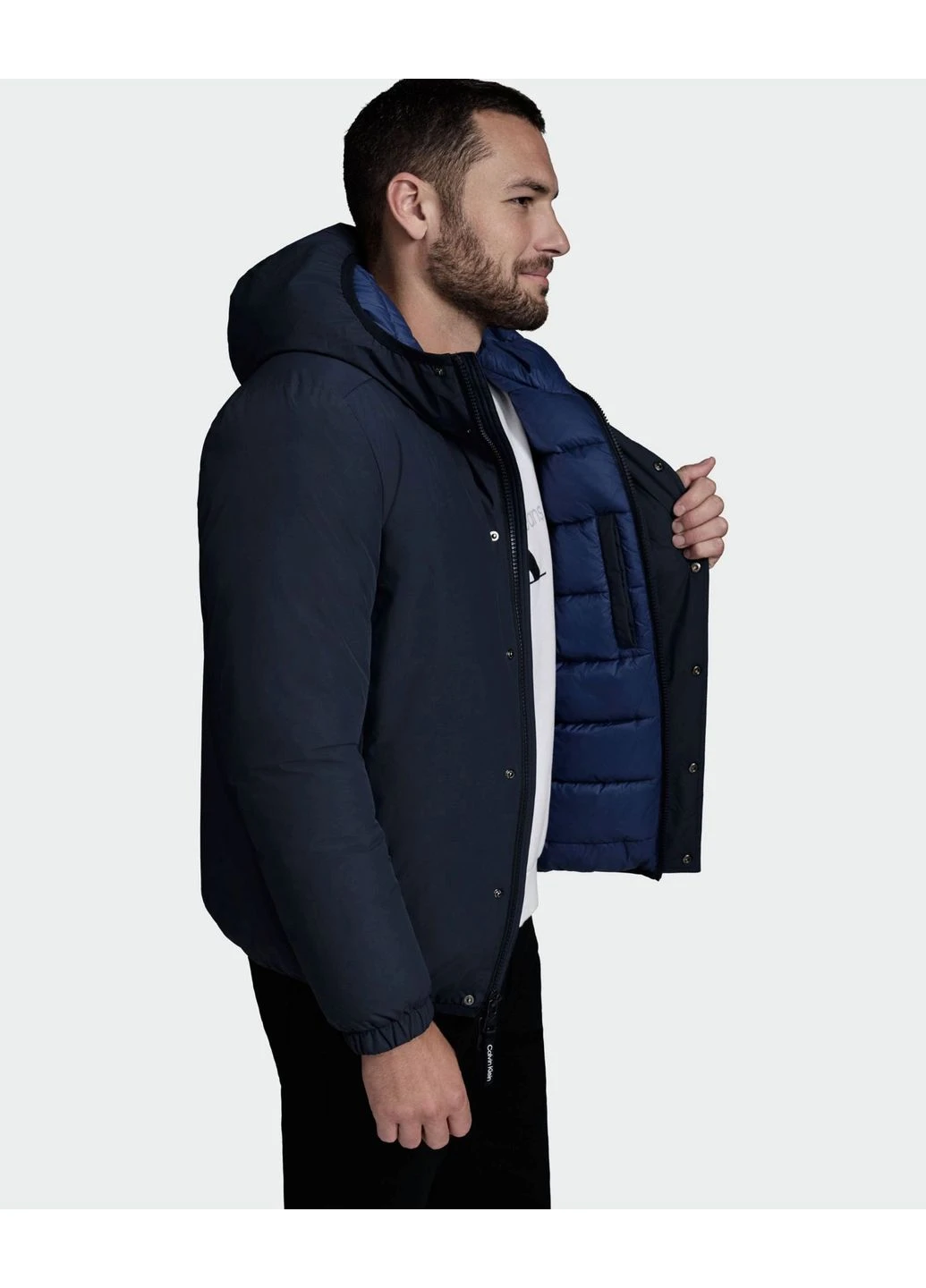 Індиго демісезонна куртка Calvin Klein