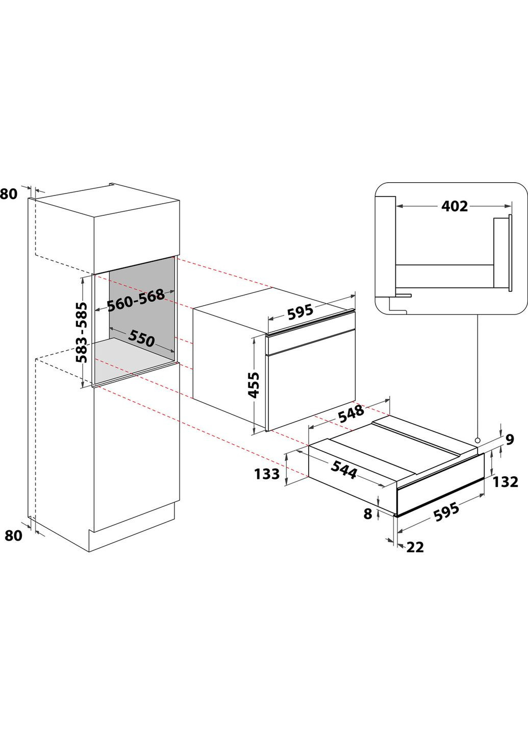 Духова шафа WHIRLPOOL (368592503)