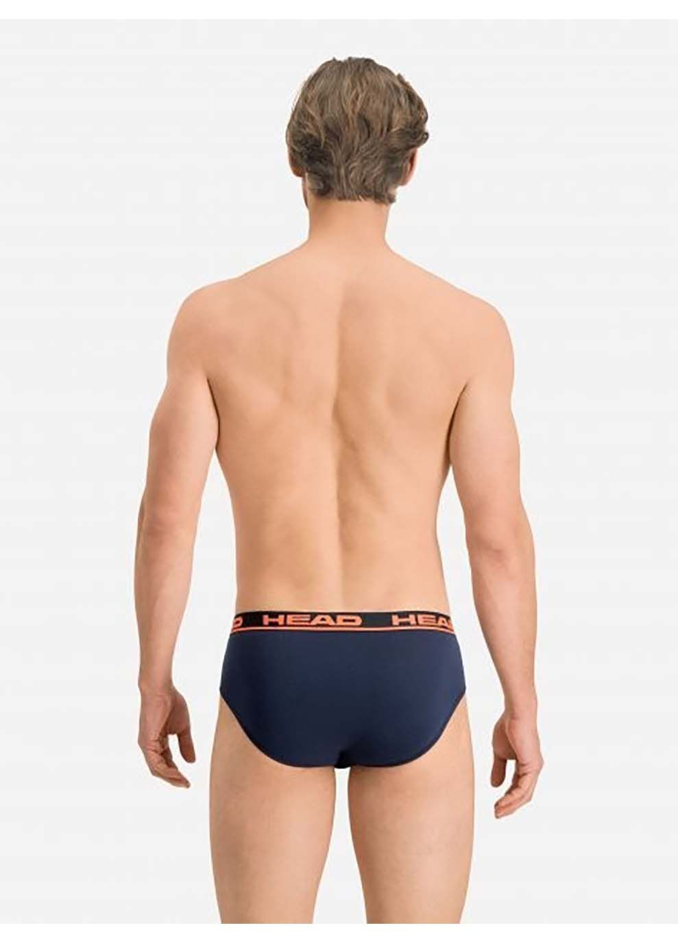 Трусы-брифы BOXER BRIEF 2P синий, оранжевый Head (302233960)