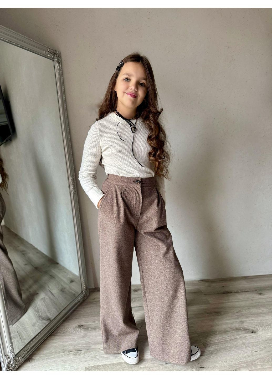 Брюки кашемірові теплі IRmAS палаццо (362640786)