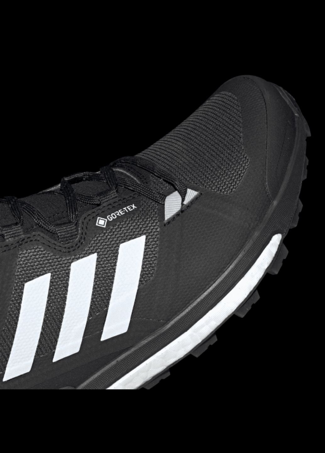 Черные всесезонные кроссовки ботинки мужские terrex skychaser 2 gore-tex fz3332 мемран текстиль черный adidas