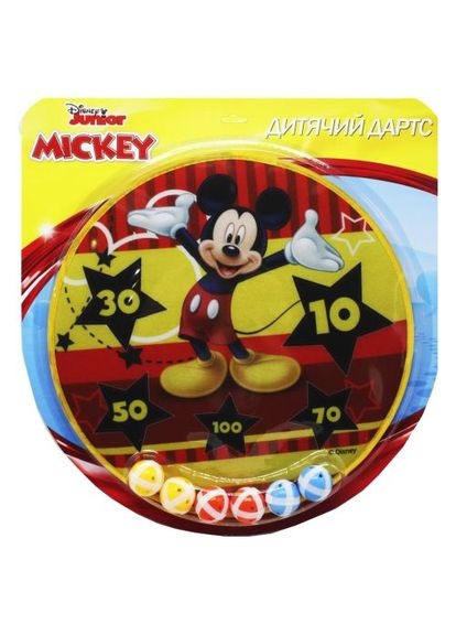 Дартс на липучках Міккі Маус 42 см іграшка для дітей. ProDobro (367101692)
