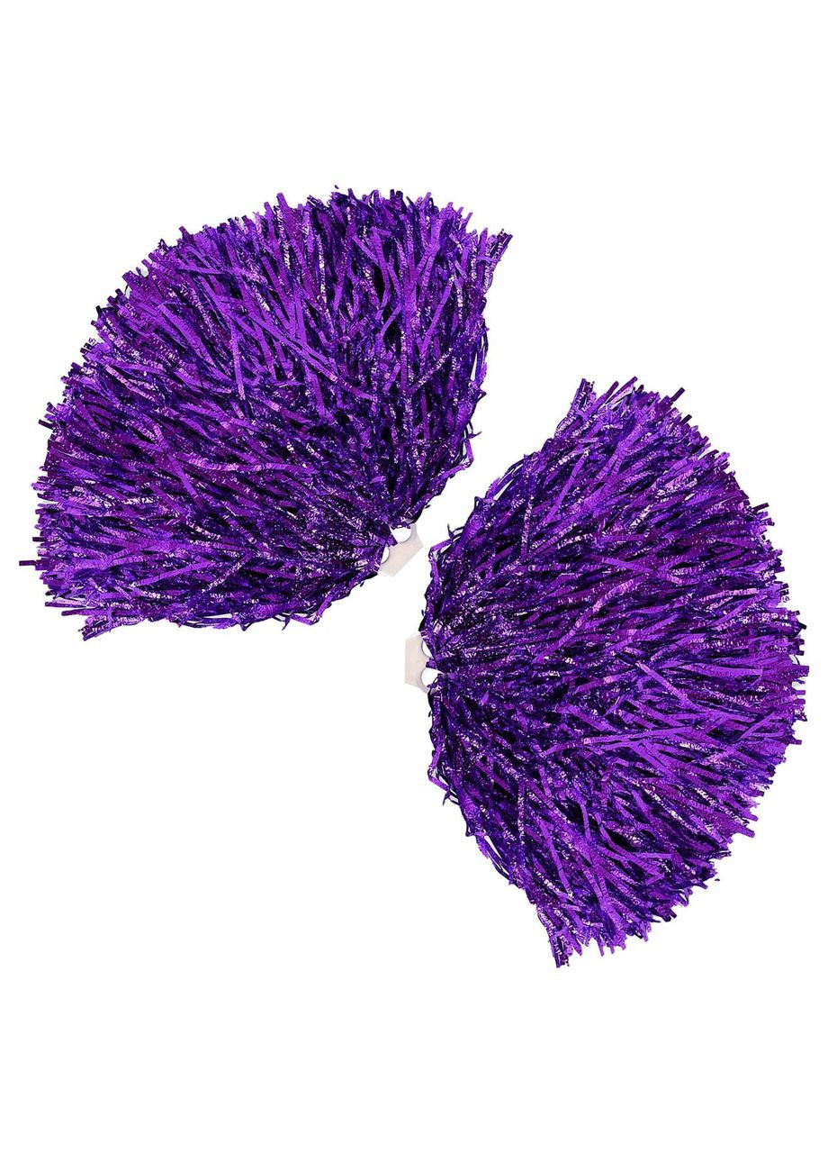 Помпони ниткоподібні матові для чирлідингу і танців із захопленнями-кільцями Pom-Poms C-0838 (матові, пластик, 2шт, вага SP-Sport (369925114)