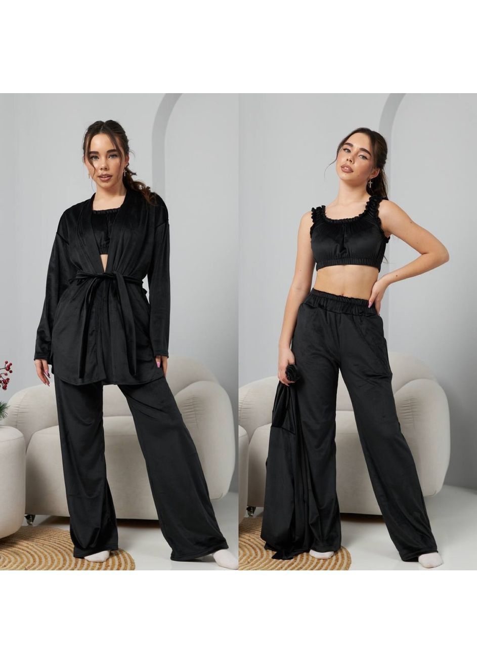 Чорна всесезон суперовий домашній комплект! Україна