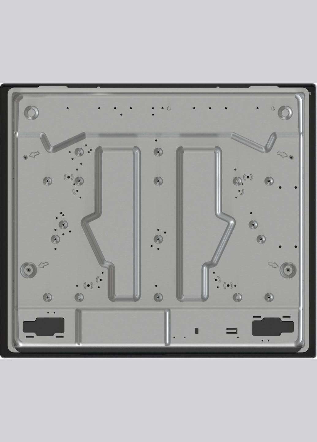 Варильна поверхня газова, 60см, чавун, чорний Gorenje (316391148)