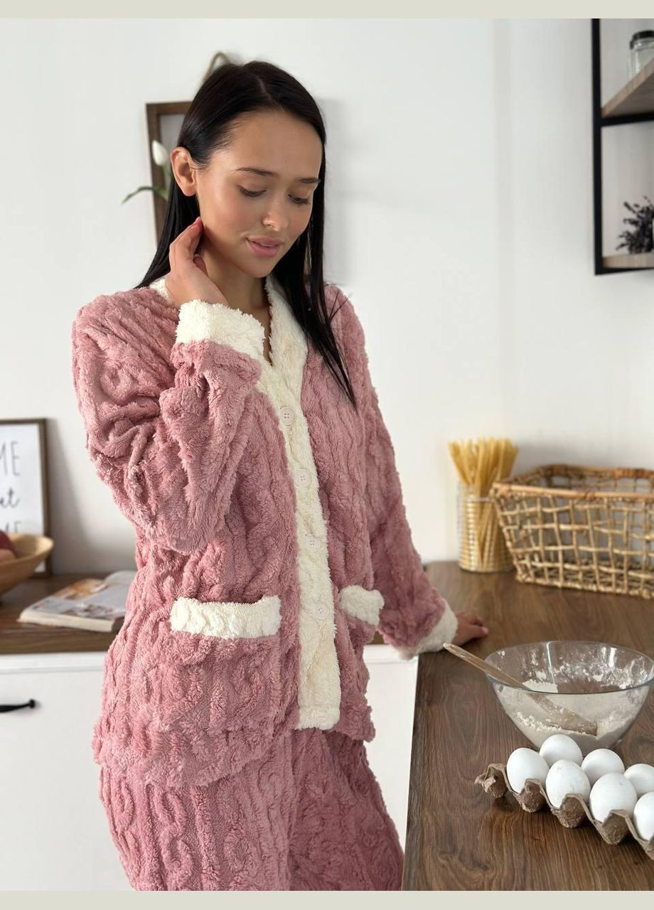 Розовая женская пижама розовая xs (3148/1) GT