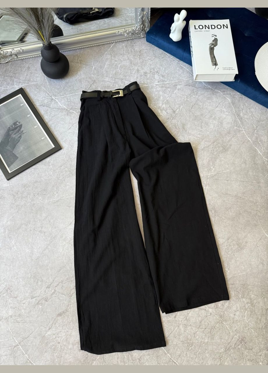 Стильные брюки палаццо, из легкой летней ткани Adelante (335813555)