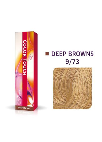 Краска для волос безаммиачная Professionals Color Touch Deep Browns 9/73 Wella Professionals (292736739)