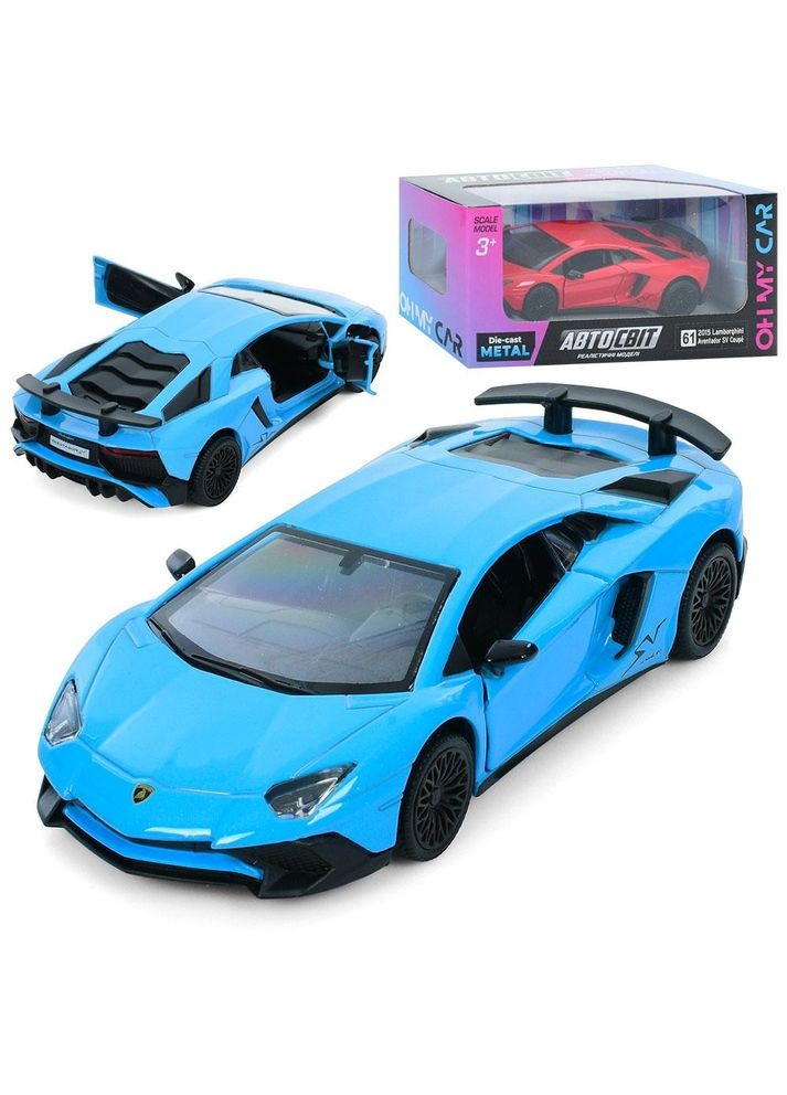 Машина металлическая инерционная Lamborghini Aventador AS3107 Автосвіт (305392568)