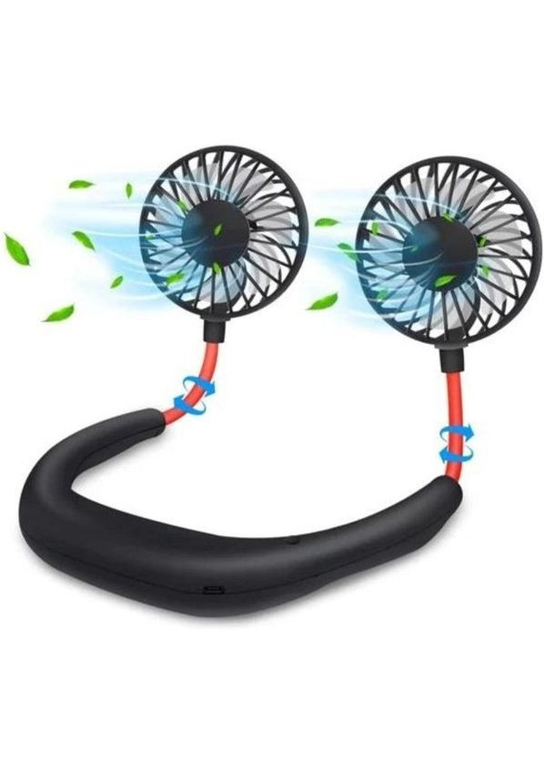 Вентилятор на шию портативний Neck Fan SN з акумулятором (2104618574) No Brand (333194503)