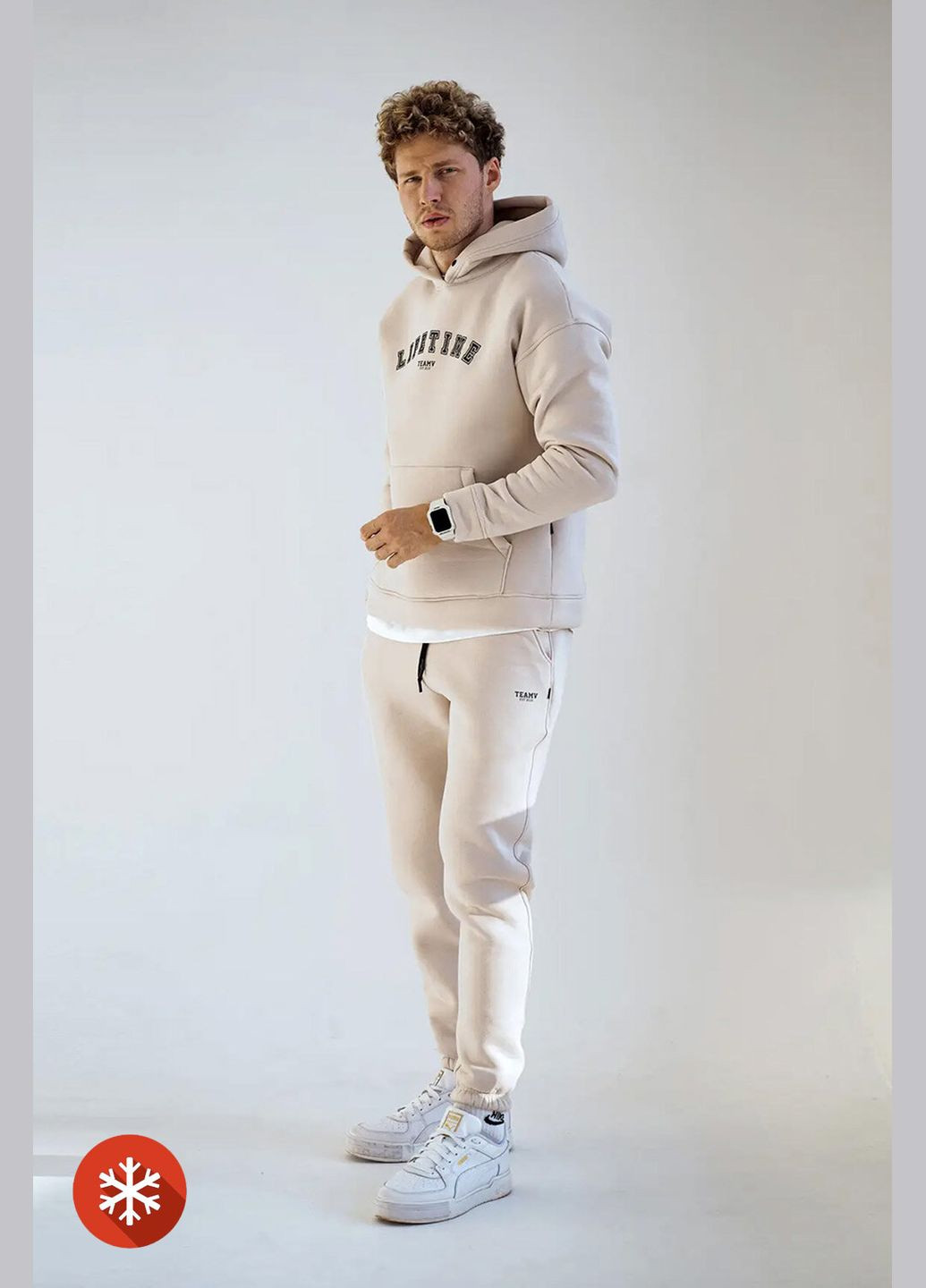 Чоловічий теплий спортивний костюм LIFETIME 3 Пісок Teamv (316355058)