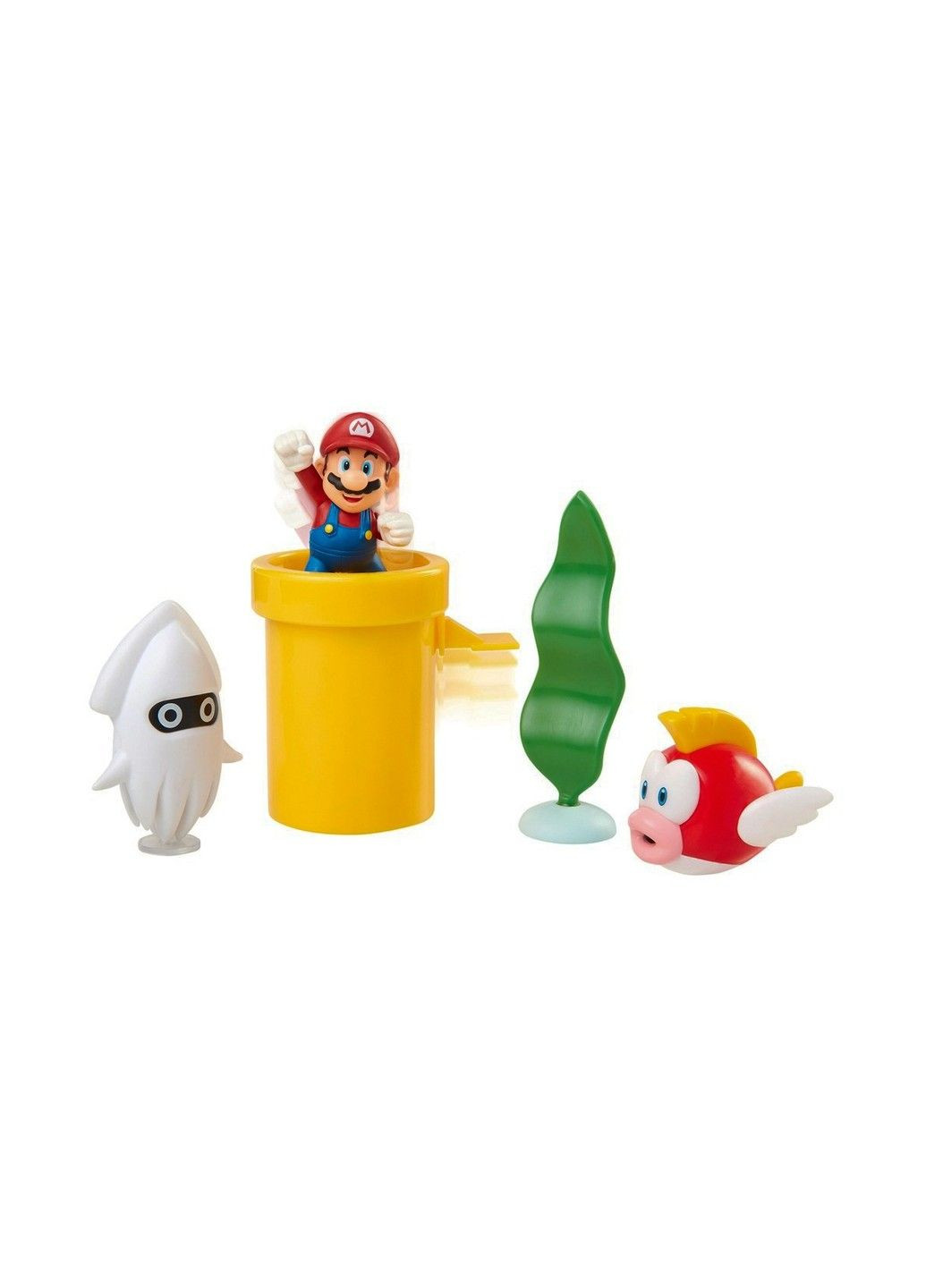 Игровой набор с фигурками - ПОДВОДНЫЙ МИР (с аксессуарами) Super Mario (324110205)